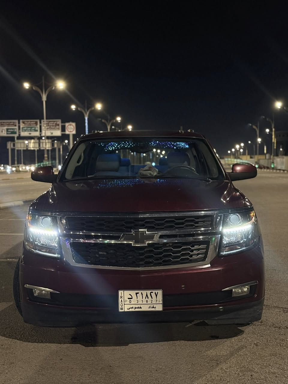 السلام عليكم
تاهو 2008
رقم بعداد 
محدث بجم 
ماشيه 130 
غرفه روزرايز 
شاشه جبيرة
دوشمه جلد خياط جاهزه السياره 
السعر 180
***********
***********
