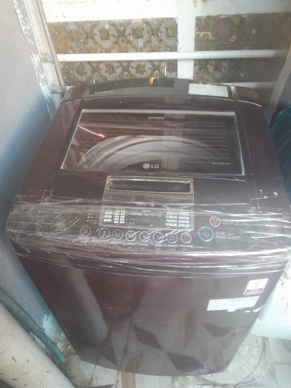 سلام عليكم غساله للبيع اوتوماتيك LG غساله اخت الجديده مكان بغداد الزعفرانيه رقم الهاتف ***********
