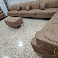 طقم ١٥ مقعد • زاوية • خشب چام روسي