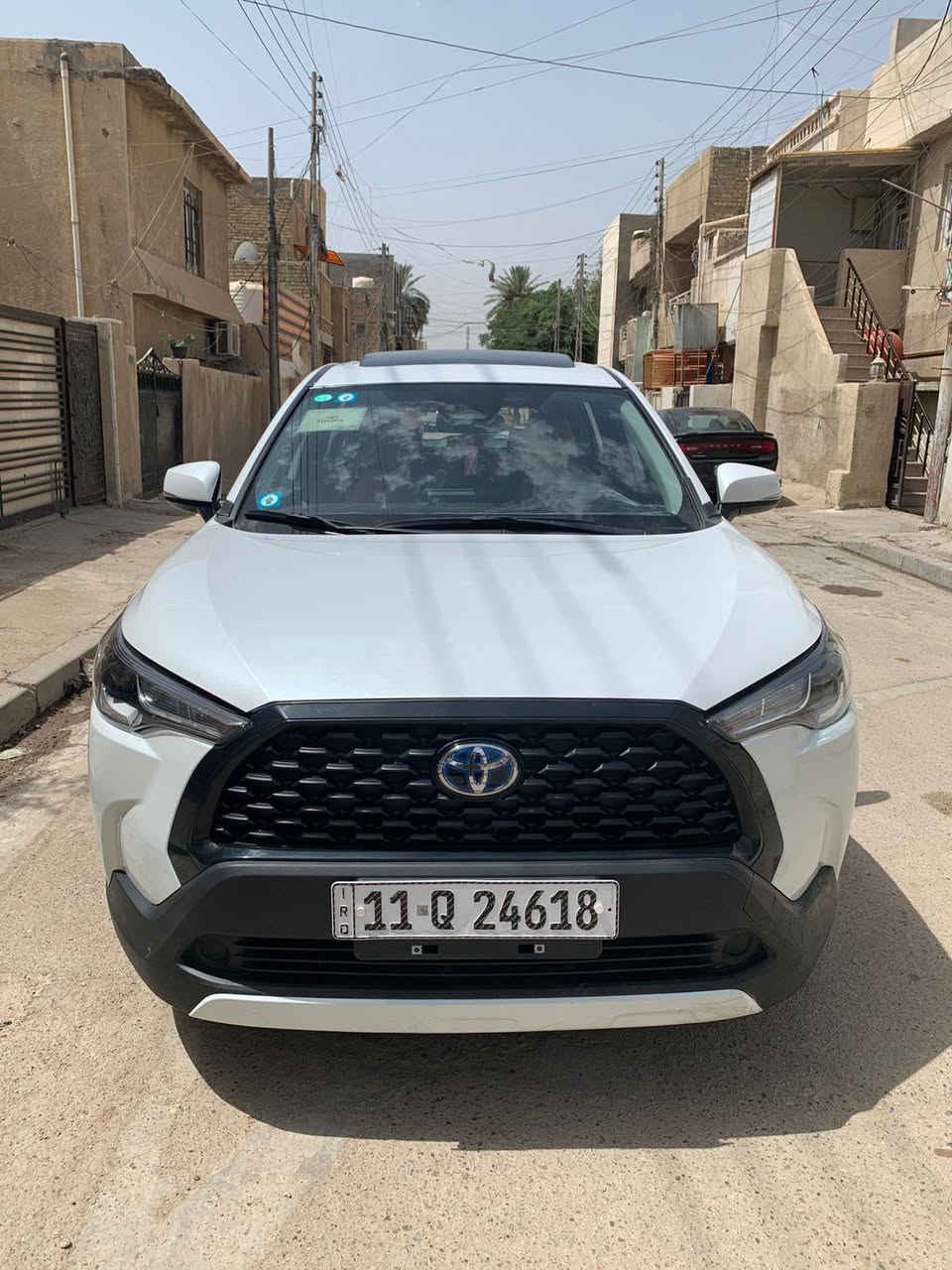 كورلا كروز هايبرد 2024 خليجي. على حالة الزيرو وجديده فول مواصفات محرك 2000  جلد اصلي لونين 
بصمه  وبصمه أبواب فتحه سقف  دخول ذكي و رادار تصادم وقياده ذاتيه نظام تحديد مسار  وتبريد قطعتين شاشه كبيره سايد بريك بصمه 
ماشية ( 16 الف) 
رقم بغداد تحويل مباشر.
مكانها بغداد 
سعرها 168
***********
