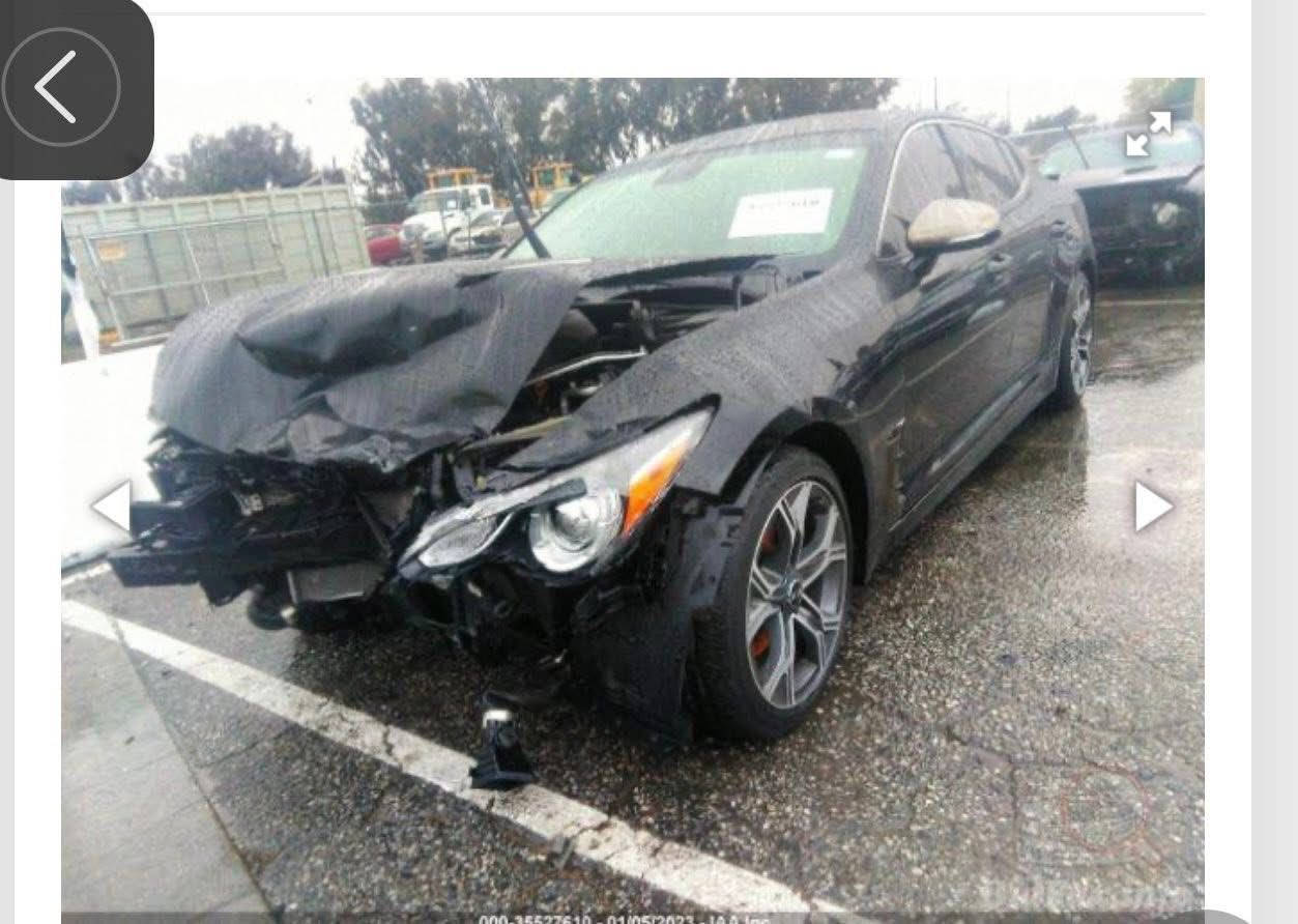 سلام عليكم كيا ستنكر موديل 2021حادث السياره واضح بل صوره مبدل بيه بنيد نفس  
ألون بيه رصعه بل جاملف خلفي راجع بارد محرك السياره أربعه سلندر موصفات جيتي لين العنوان بغداد باب الشرجي 
رقم الموبايل *********** سعر السياره 165
