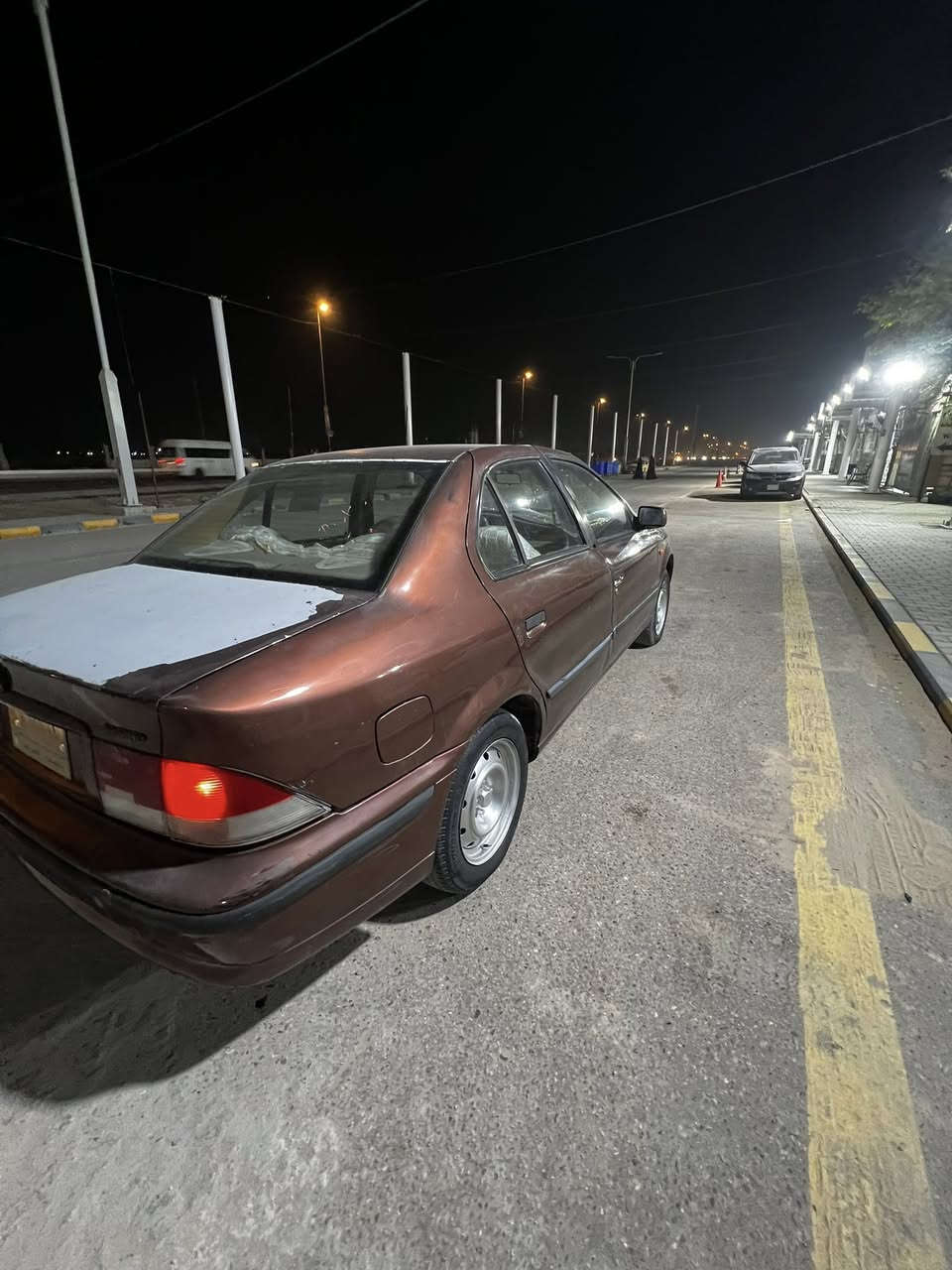 سمند مديل 2012
للبيع 
مكينه بيها بخار 
وبيها نص باب صبغ فقط
وباقي مكفول 
تبريد  تدفئه مكفوله 
مكاني نجف 
السعر ٣٧ بيها مجال 
***********
