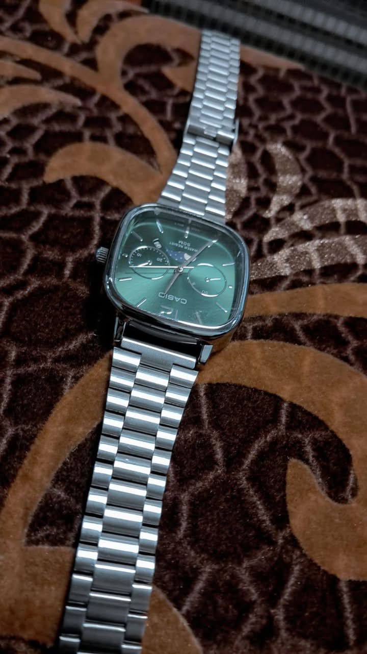 📌 للبيع ساعة CASIO أصلية
⌚ موديل: MTP-1012G
✨ لون أخضر أنيق
🔩 سوار ستانلس ستيل
💧 مقاومة للماء
🧭 الحالة: نظيفة وتشتغل تمام
📍 الموقع: النجف
💰 السعر: 70دينار (نهائي)
خاص واتساب ***********
