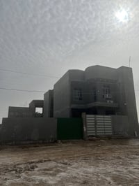 (عقار للبيع ) مشتمل طابو صرف طابقين مع قطعة ١٥٠م  الموقع حي الحرية الا...