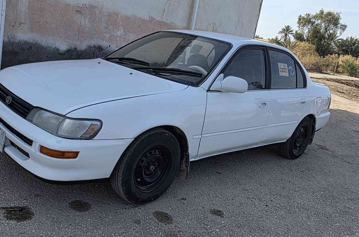 السلام عليكم
للبيع كورلا رقم نجف مداور ثاني يوم 
مكفوله من ضربه صبغ حزام فقط جماليه 
مكينه ١٦٠٠ جديده 
حداديه جديده 
تخم تاير جديد ستوني شاده 
كهربائيات كلهه شغاله 
غرفه جديده 
سياره حلوه ومال جناي جاهزه 
السعر ٥٨ وبيه مجال بصيط 
مكاني نجف كوفه 
للستفسار ***********
***********
