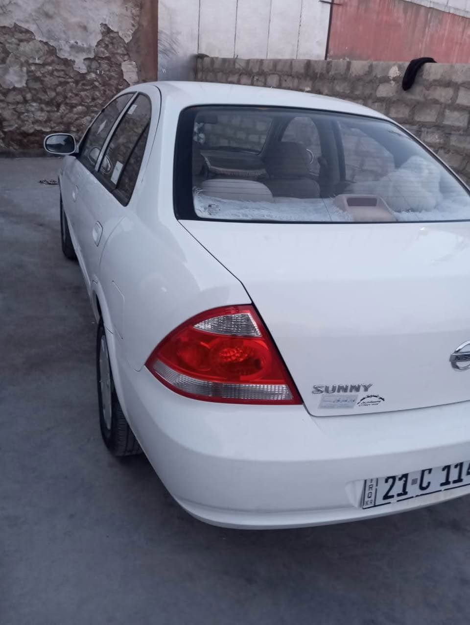 سلام عليكم اخوان اني مكلف بلنشر مااجاوب خاص أو تعليق 
نيسان صني موديل ٢٠١١نضيف مال بيت بحالة جيده خير من الله صدر جديد كير و محرك تبريد و تتفئه بشرط بيها كوبون بنزين رقم حتى٢٠٣٠شرط التحويل ضرر فقط بونيت شراي يخابر 
اسيا***********
***********كورك كركوك, العراق
