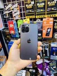 ايفون13 برو ماكس بطاريات عدي 87 لحد 95 جهاز وتر فروف نضيف كلش ويا كارت...