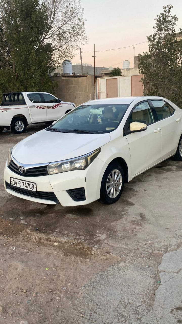 كورولا موديل 15 خليجي سياره جاهزه بسمي تحويل ثاني يوم السعر 135 المكان الزبير  ***********
