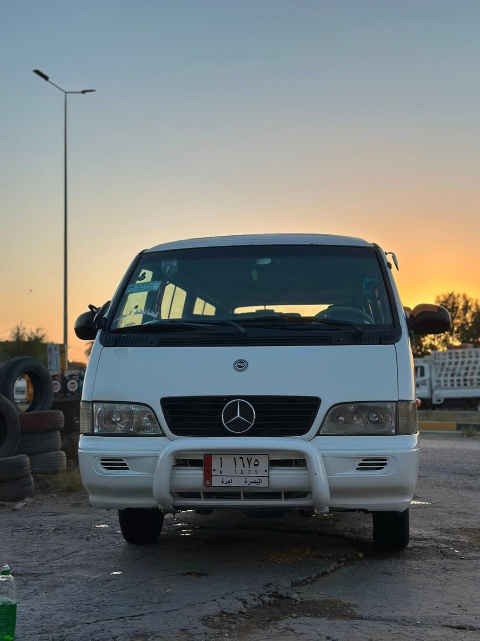 سلام عليكم سياره ستانه موديل 2003 اصل بسمي تحويل موباشر سياره مكفوله من ضربه جسور على وضع الشركه كير و مكينه و حداديه و تخم تاير كله جديد سياره طويله 14مكاني حله ابو غرق رقمي ‭***********‬

