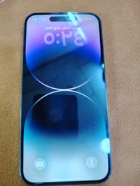 14 برو ماكس شرق اوسط  نموذج M  ذاكرة 256  بطارية 92  نظافة الجهاز 100%...