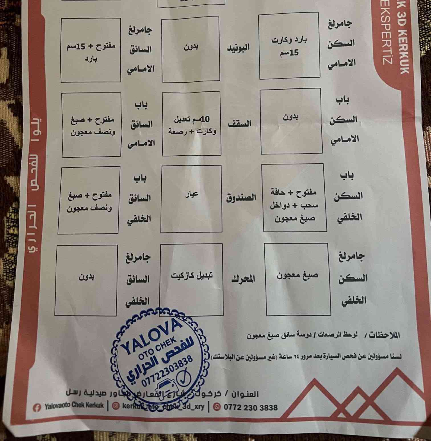 جيتا مديل 2013 رقم سليمانيه رقم وسنويه جديد بيه اربع قطع بدون دواخل سعر 93وبيه مجال مكان السياره كركوك داقوق ***********
