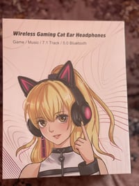 سماعات قطة • بلوتوث ٥.٠ • صوت ٧.١