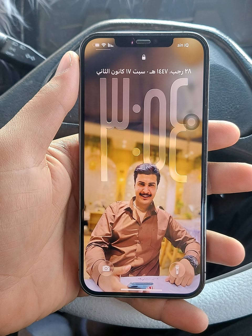 سلام عليكم للبيع ايفون 12بروماكس(( مكفول ))جهاز وتر ما مبدل بي ولا قطعه نظافته ٩٠بل١٠٠ ذاكره ١٢٨ بطاريه ٧٩ بلاديه ما بي اصراف قوي  وارد امريكي جهاز نضيف كلش مال جناي  يجي ويا كفر ودرع حمايه الكاميرات وكيبل شحن رايده ب٤٥٠ وبي مجال قليل حك الجيه مكاني نجف حي ميسان وهاذه رقمي ***********
