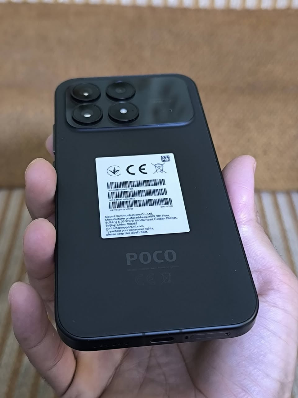 POCO F8 Pro /
/ وحش الالعاب🌺 كامل مواصفاته ابحثوهه
/ ذاكره 512 / بطاريه 99 /
 / الجهاز مگفول من گلشي تفحص وين ميعجبك
/ يجي وياه شاحنه 100w / معه كارتونته /
/ يعني كامل ملحقاته / معه 2 گفر هديه 🌺
 / مگاني النجف الكوفه / ويوجد توصيل أيضاً 
/ سعر الجهاز 720 ألف بيه مجال جدا بسيط / علما الجهاز جديده 860
واتساب / ***********
رچائا بدون تعليقات سلبيه عجبك الجهاز تواصل وياي ماعجبك اترك تعليق الله يرزقك
