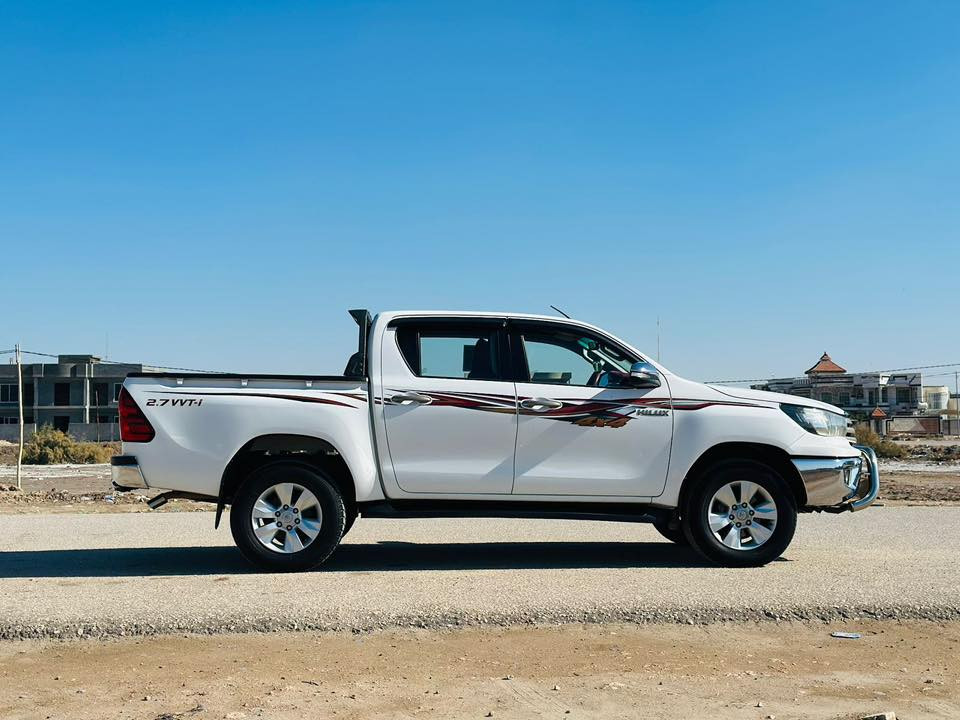 تيوتا هايلوكس فور ويل 2016سياره جديدة مكفوله كفاله عامه من من الضربه والتبديل كير اوتماتيك ماشيه 140الف كويتي مذهبه رقم بغداد دولي تحويل مباشر السعر 248وبيه مجال للشراي استفسار اتصال 📞 
***********
***********
