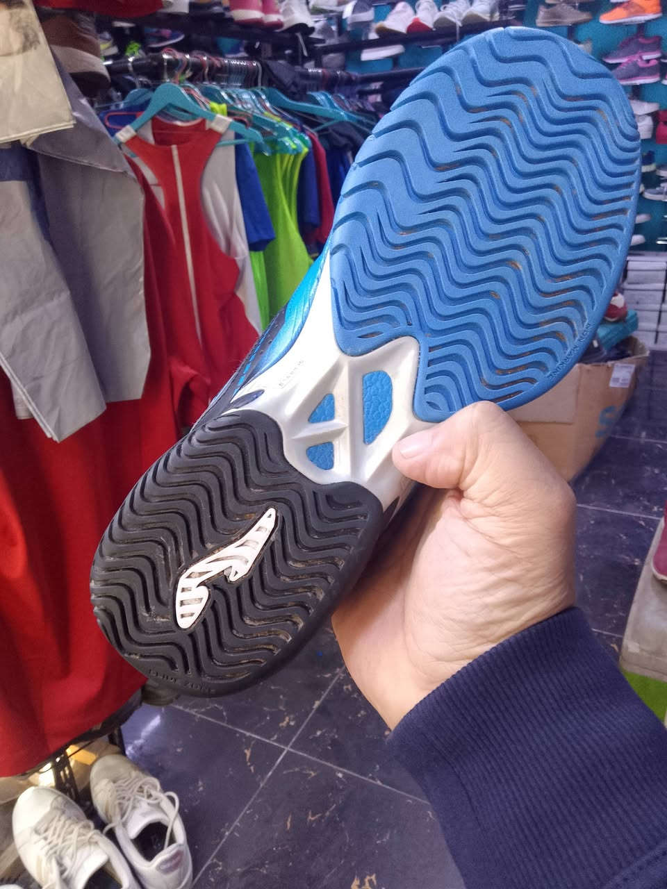 قطعه جوما ست تخبل ترهم للصالات نظافه فول
قياس..43.5
طول القدم..28.5سم
السعر فقط20الف فقط 20الف 
توجد خدمة توصيل كل المحافظات 
للحجز والاستفسار راسلنا واتس اب وماسنجر عله الرقم ***********ابو ايمن
