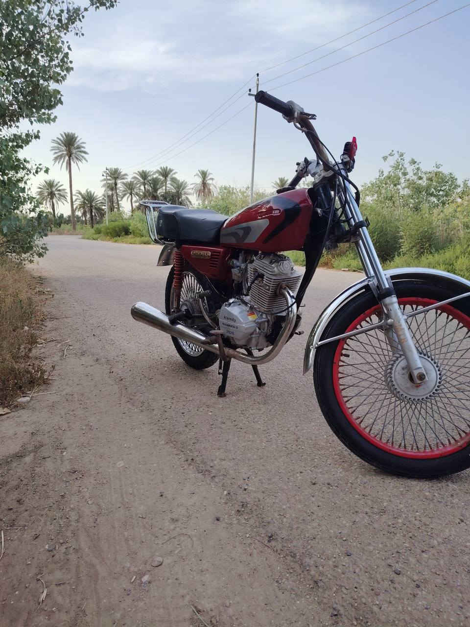 للبيع'"*
دراجه مثل ما موضح بالصور نضيفه مكينه وشاصي وناعمه الدراجه كلش 

*الدراجه كلك حاب تعرف تفاصيل راسلني على الخاص.


**إذا كنت صاحب هذا الإعلان وتريد حذفه لأي سبب، رجاءا أرسل رسالة إلى الدعم الفني**