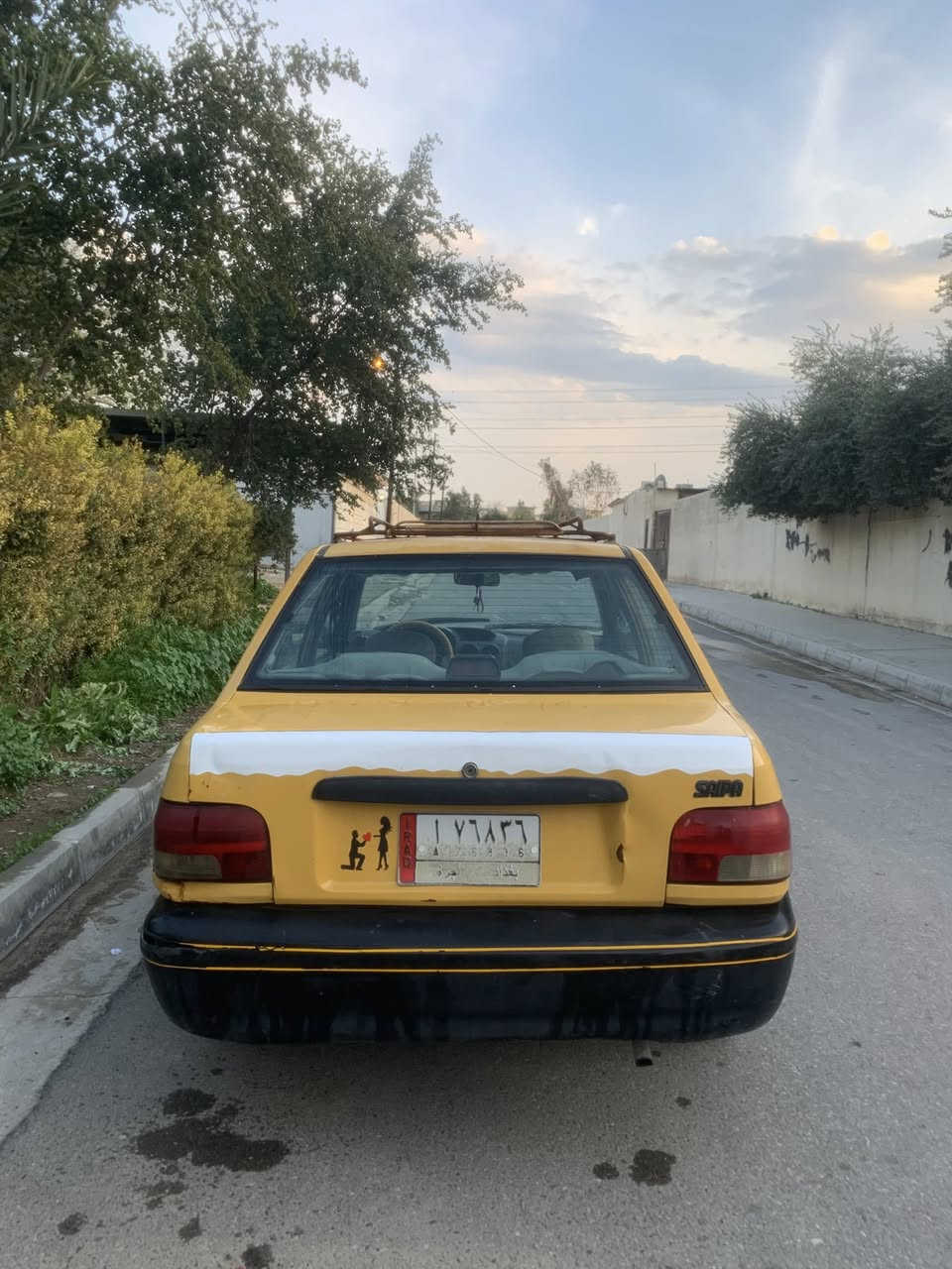 السلام عليكم
سايبا موديل ١٢ رقم بغداد صاحبها بحي الانتصار شرط التحويل  محرك وكير شرط 
كابون بعد مامسجل 
باتري وتايرات جدد والنظافة كدام العين هيئة ماعليها 
سعرها ١٩ بيها مجال بسيط 
***********/// ***********
