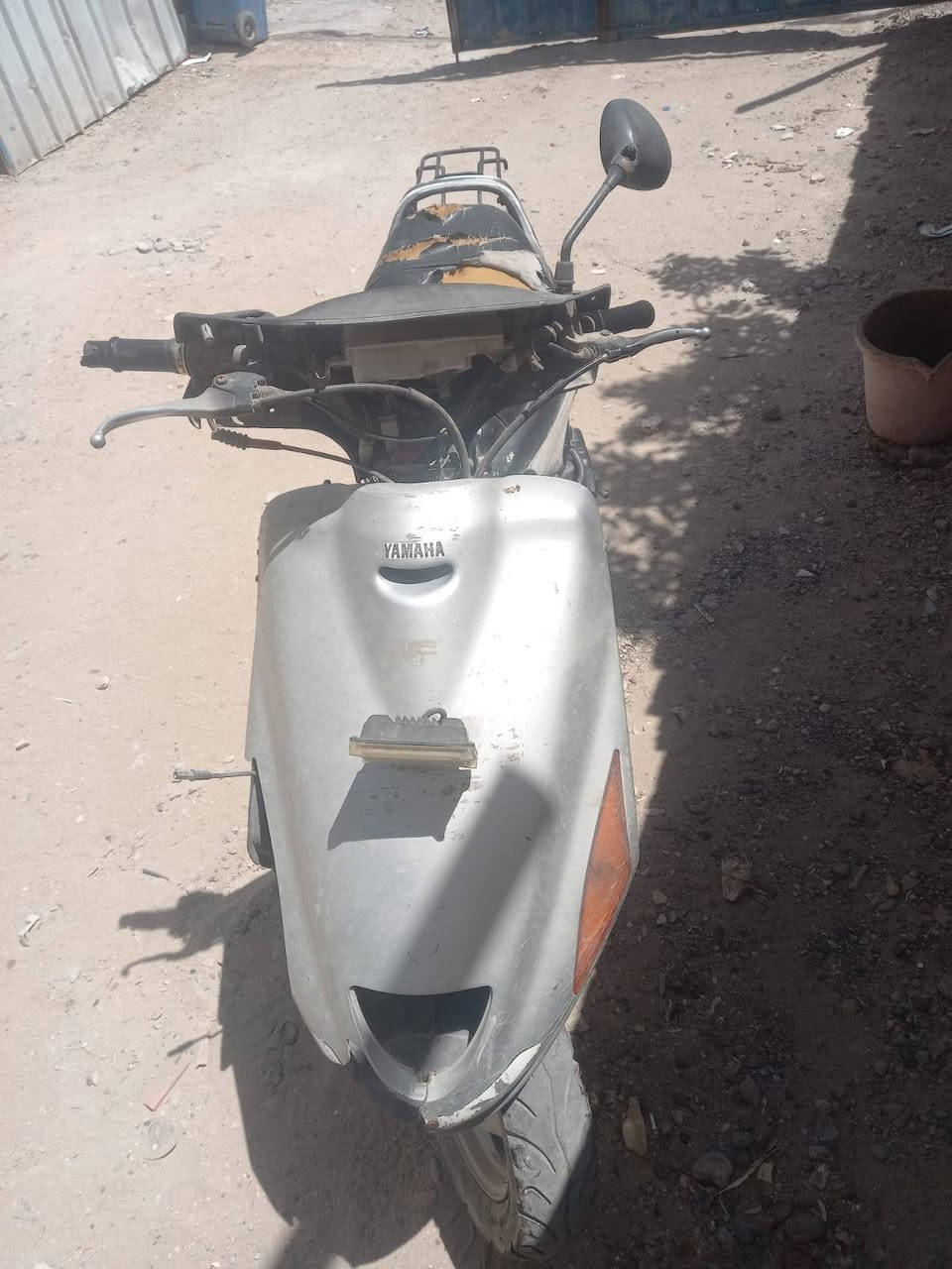 سلام عليكم دراجة كرستال ياماها ياباني
متوقفة حاليا واكفة  ابعيه فحم سعره 60 الشعب  بغداد غراضه ياباني 
رقم واتساب  ***********
