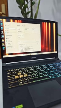 🚀 وحش الألعاب والمونتاج للبيع | MSI Katana 15 HX B14WGK 🚀 للبيع لابتوب...