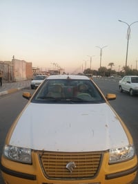 سياره سمند للبيع موديل2010 سنوية ما صاقطة   تخم تاير خط ابيض صدر نضيف ...