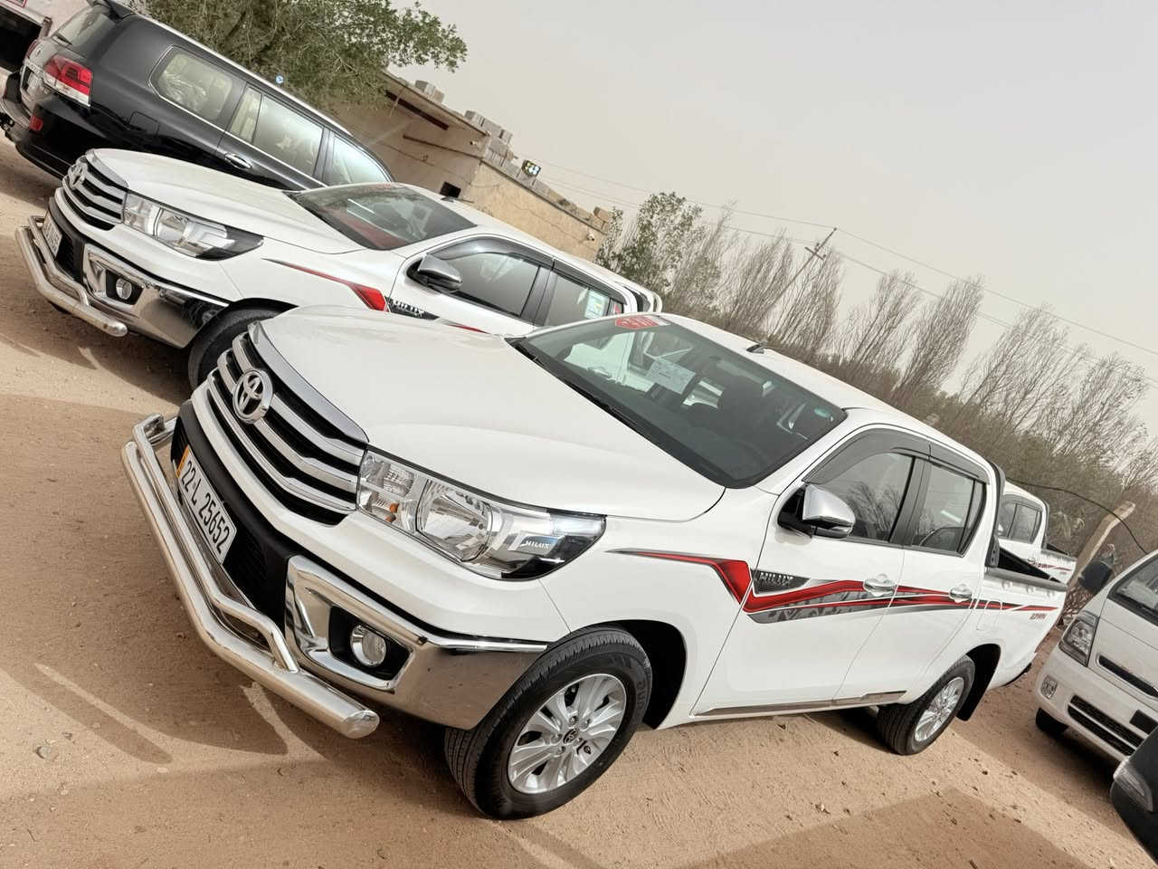 هايلوكس  عدد2  اوتوماتيك موديل 2025  مكفولات
الاربيل  ماشية 7 الف  السعر  310 ورقه 
البصرة ماشية 33 الف السعر 300 ورقه 
مكاني البصرة سفوان ***********
***********
