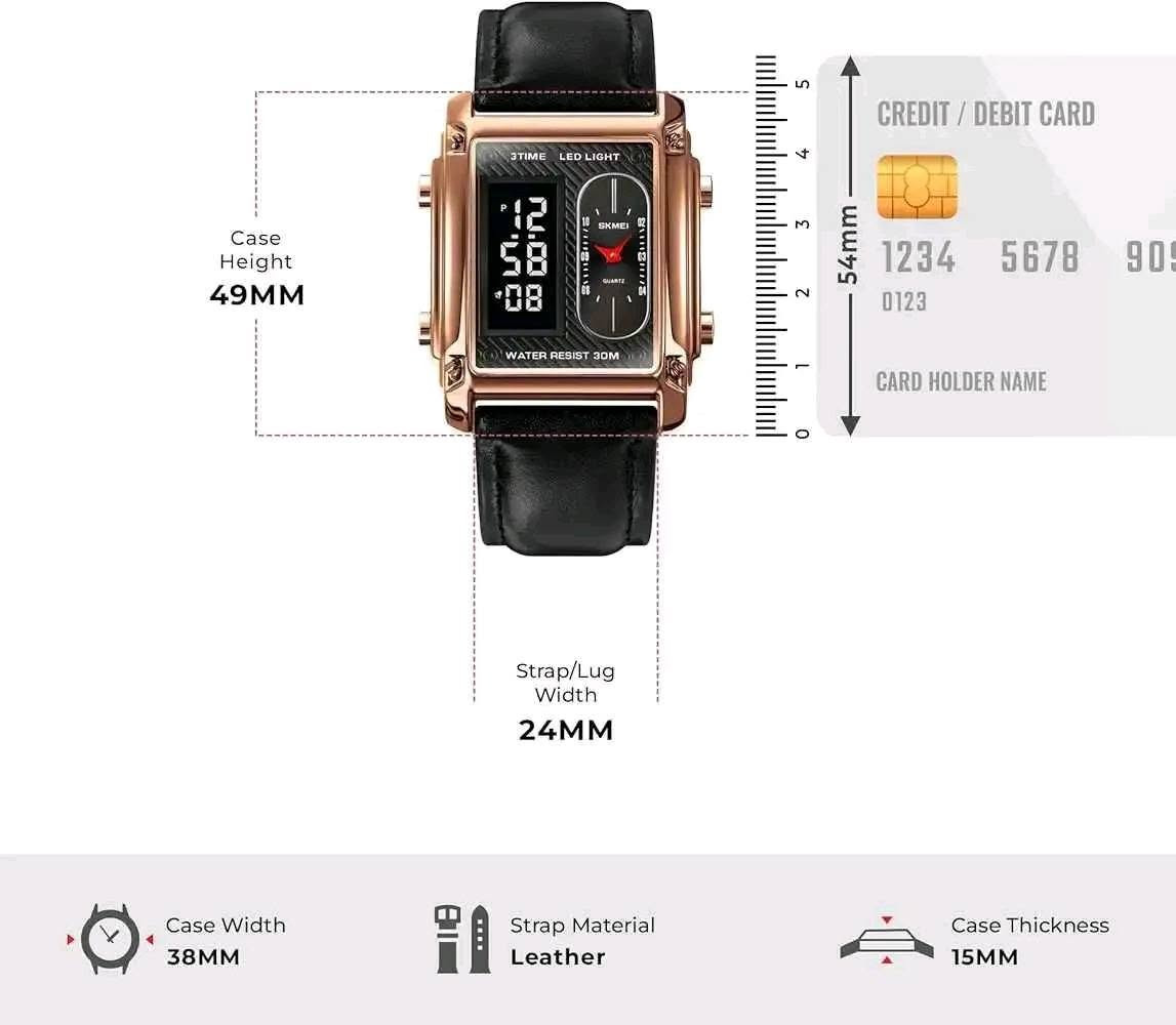 متوفر الان 
أحدث استايل الساعات الفاخرة 👑✨
SKMEl WATCH ⌚️  
 ساعة اسكيمي 3 تايم  🔥  
ضد الماء حتى 30 مترا 🌊  
لون ثابت 🎨  
ضد الخدش 🛡️  
جلد طبيعي فخم 👌  
دبل تايم 
مكنه الكتروني ⚙️  
مكنه شوكية ⚡ 
تقويم كامل
اضاءة ليلية 
نظام التشغيل بطارية  🔋
السعر في الخاص
للطلب والاستفسار واتساب علي الرقم 0900368515
خدمة توصيل فورية داخل مدينة بحري  الخرطوم #الخرطوم


**إذا كنت صاحب هذا الإعلان وتريد حذفه لأي سبب، رجاءا أرسل رسالة إلى الدعم الفني**