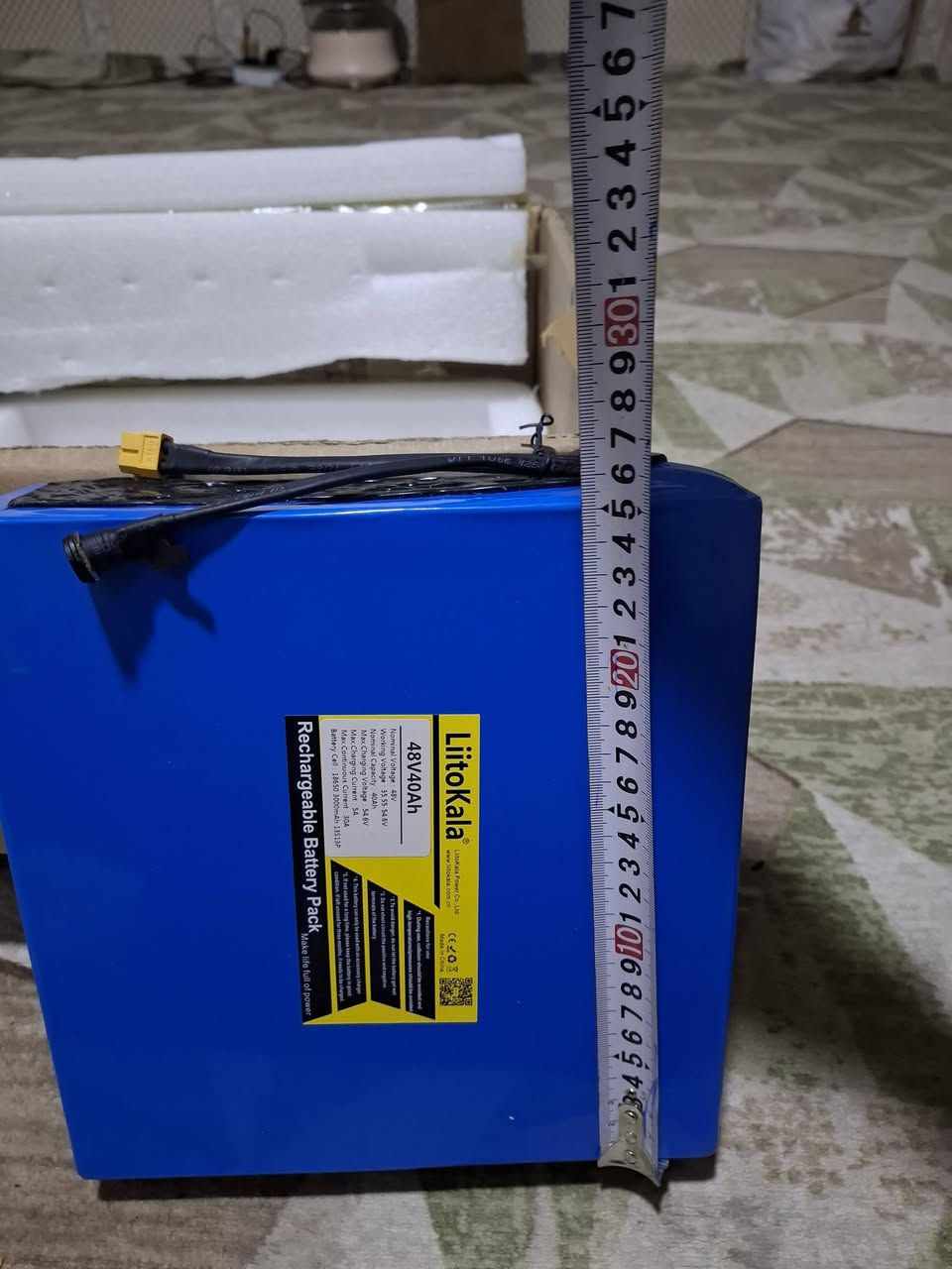 بطاريه ليثيوم للبيع وزنه 8كيلو كسر كارتون السعر عل خاص


**إذا كنت صاحب هذا الإعلان وتريد حذفه لأي سبب، رجاءا أرسل رسالة إلى الدعم الفني**