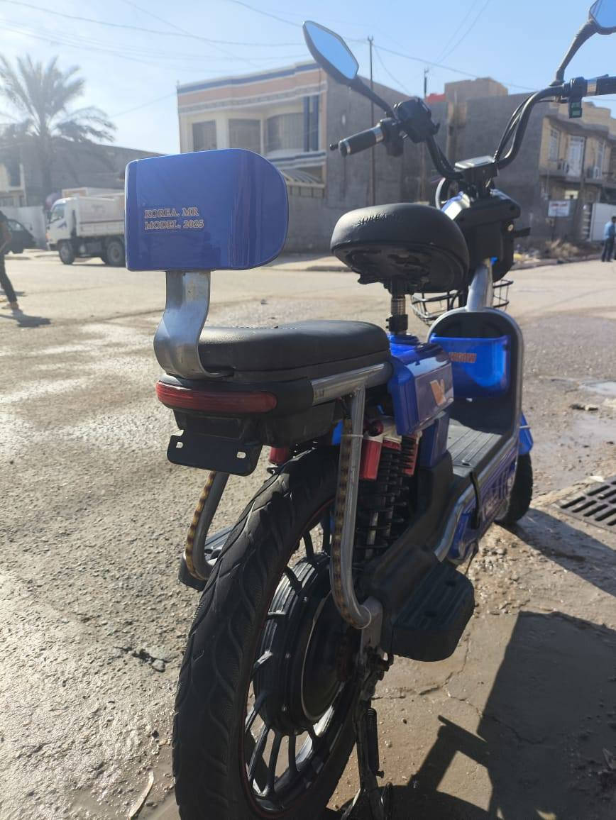 دراجه شحن للبيع
السعر 450الف وبيه مجال 
بطاريه نضيفه جديده الدراجه 
المحموديه 
***********
