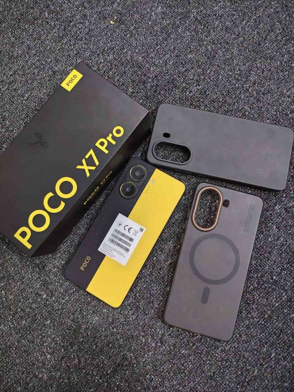 السلام عليكم  POCO X7 Pro نضافة 100/100استعمال قليل ذاكرة (512) مراوس فقط.


**إذا كنت صاحب هذا الإعلان وتريد حذفه لأي سبب، رجاءا أرسل رسالة إلى الدعم الفني**