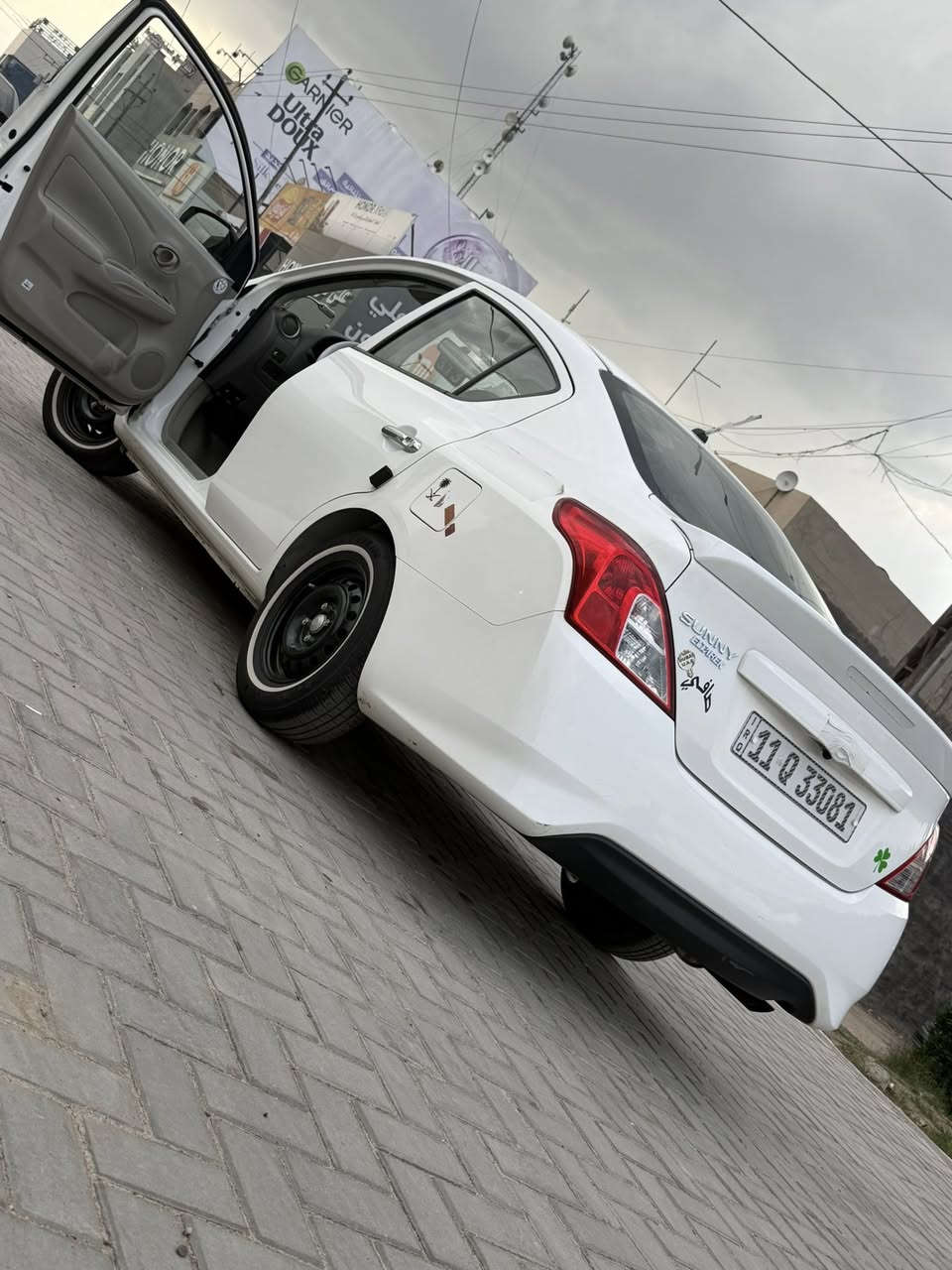 ممتواجد فيسبوك 🟥🟥
السلام عليكم

للبيع نيسان سني 

موديل  2024

ماشيه 31 الف وقابله للزياده

مكفوله من الصبغ والتبديل 

ولبارد كفاله عامه  

فول مواصفات 

سبير منازل 

سياره كلش جديده
سويجاات 2

للاتصال ***********
ممتواجد فيسبوك 

مكان السياره البياع تقاطع درويش
بغداد بسمي
