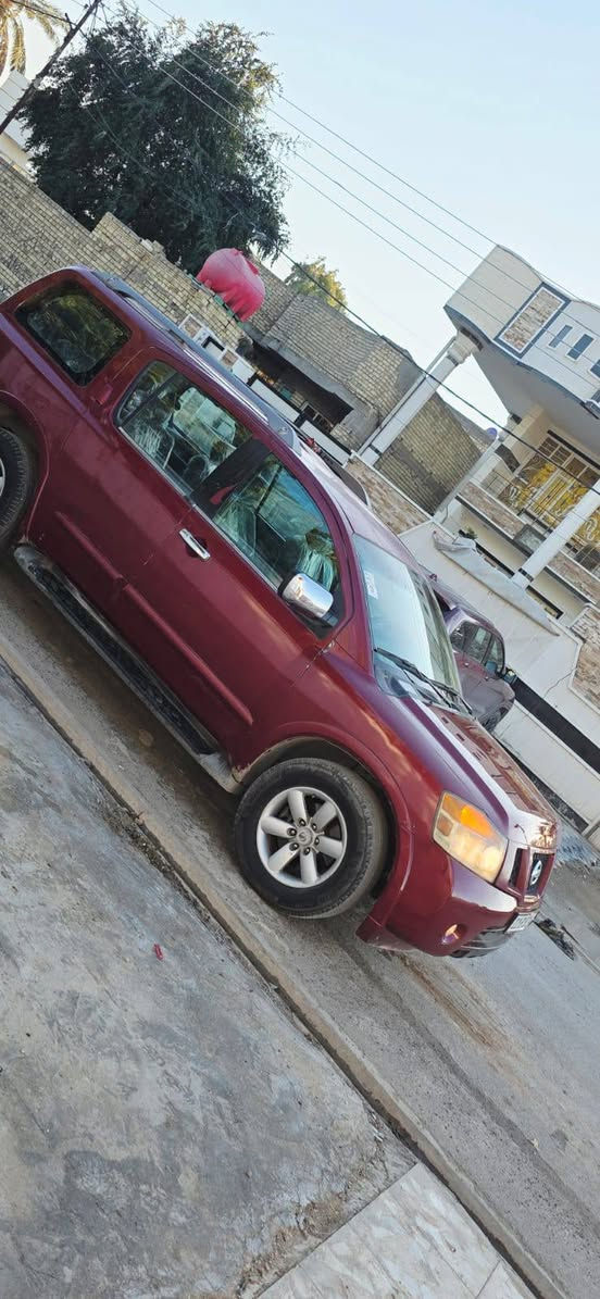 ياالله    ***********
  نيسان    ارماده  2008    رقم بغداد انكليزي  بأيمي  فوول  مواصفات    كل  سياره نظيفه  وارد امريكي  حادث دعاميه  امامي فقط لدون دواخل 
مصبوغه  احزام جماليه
السيارة 7 راكب
حساسات خلفيه اماميه   
اتصال تحكم
نضام
حساسات انذار 
تبريد امامي وخلفي 4 قطع شغال
.كروز سرعه.
كشنات مخمل     كهربائيات 
شاشه  اواكس  mb3 بلوتوث

احساسات اطارات

سنتر لوك راقي قفل جام من باب السايق قفل بيبان ٤ من باب السايق حساسات السنتر فول .قفل ع النمرة الكير 

كير ومحرك  خير من الله كير عادي واوتوماتيك
السعر 85رقم الهاتف*********** بغداد, العراق
