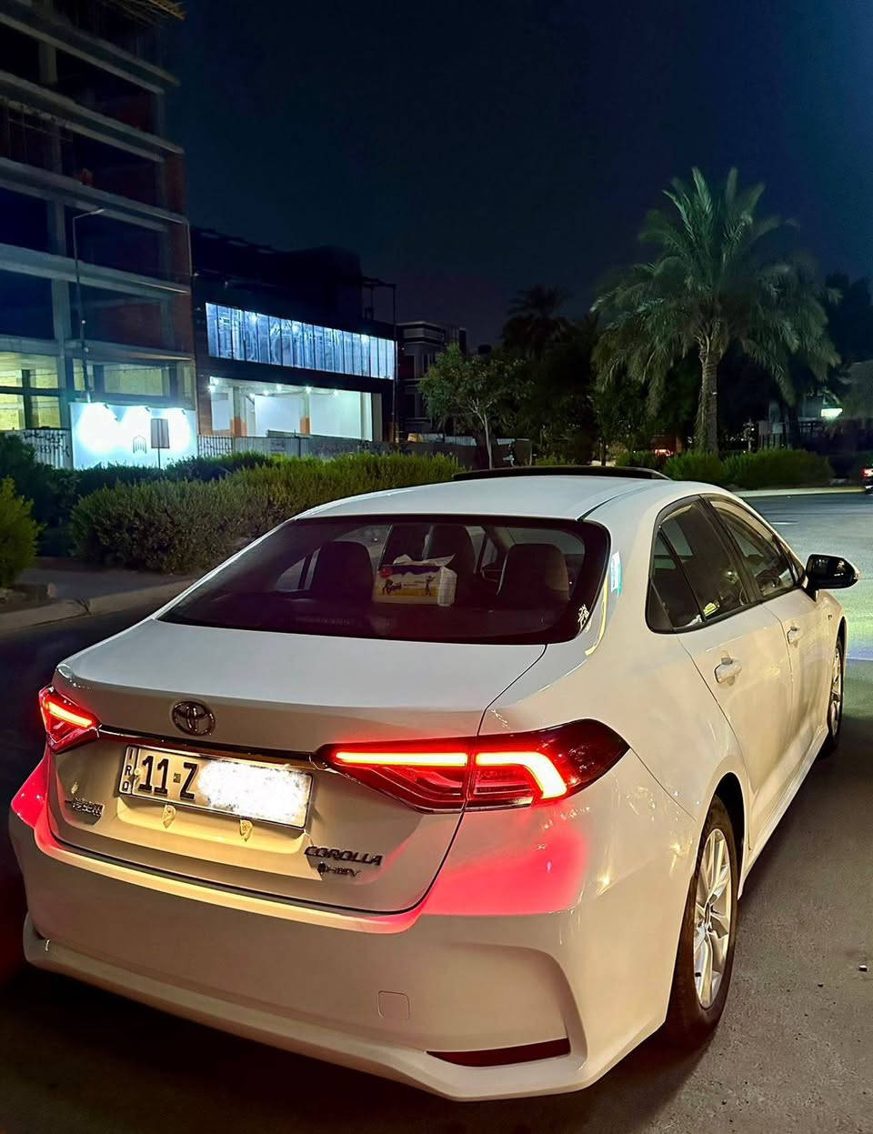 كورلا 2025 هايبرد …
رقم بغداد سنوية ولوحات بأسمي ❗️❗️❗️❗️
فول 1/1 
ماشية 8 الف كيلو 
وفتحة 
وبصمه 
وجلد اصلي 
وبك لايت لد 
وبجم كامل زنون 
وباقي المواصفات المعروفه 
مكاني بغداد البياع 
السـعر157$$
رقمي ***********
