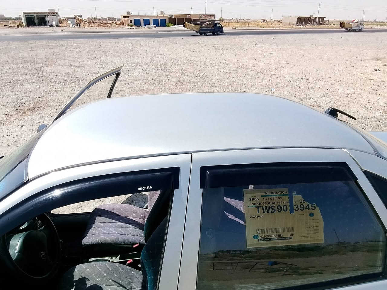 السلام عليكم 
أوبل فكترا موديل 91 رقم أنبار دولي انگليزي شرط التحويل سنوية لل28 محرك 16 گير ومحرك بشرط لاتبخير ولاتنقيص صدر امامي خلفي جديد صبغ عام للجمالية بدون ضربة ومعجون كهربائيات كلها شغالة السعر 43 وبيها مجال 
العنوان صلاح الدين سامراء 
الاتصال على الرقم ***********
