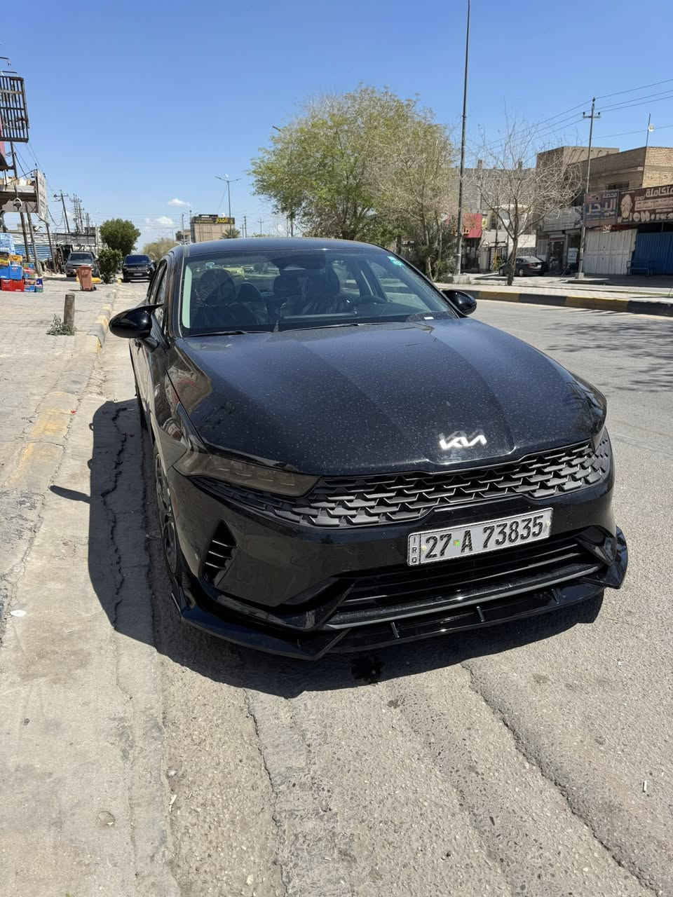 للبيع كيا k5 امريكي موديل 2023 باسمي مكاني كربلاء مداور بالي يعجبك السياره ماشيه 36ميل جديده كلش بدون اي نقص بدون ايرباك حادثها 3قطع نفس الي بالحادث كلش خفيفه  وبدون تبديل فول ماعدى البانوراما مكينه 1600 تيربو تايرات جدد ويلGt السعر ١٦٧ وبيها مجال ***********
