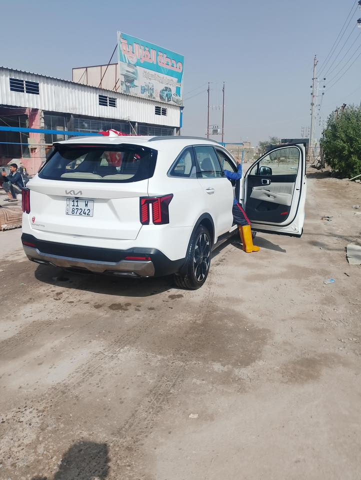 سورنتو 2025
مكفوله كفاله عامه سياره جديده رقم بغداد باسمي
20 الف كيلو سته سلندر
بصمه+بصمه أبواب 
تشغيل عن بعد كشن كهرباء 
كير ماوس بريك بصمه 
اوتو هولد وضعيات قياده
عداد دجتال شاحن لاسلكي شفتات ستيرن 
7 راكب 
3 قطع تبريد 
بردات أبواب خلفيه 
باقي مواصفات معروفه 
السعر  325
العنوان الناصريه مركز رقمي ***********
