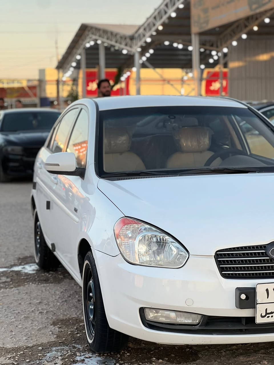 للبيع اكسنت 2011 خليجي محرك 1600 اصل كير تبريد جاهزة بيهة ربع البنيد صبغ العنوان النجف سياره حلوة وجاهزة السعر 95 وبيهة مجال /***********
