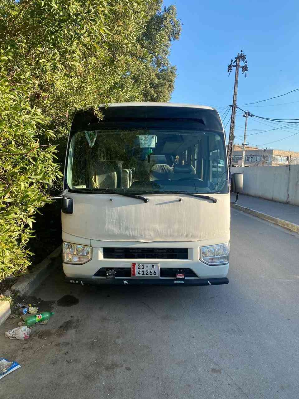 كوستر 2019 فول موصفات حاكيه سله داخليه درع امامي درع خلفي سيبايه درج سياره جاهزه تخم تاير كشنات ستاركس سياره كامله منضومه غاز تبريد محور رقم شمالي  تحويل مباشرر مصفره من كلشي *********** عنواني بغداد سعرهه 480 وبيهه مجال
