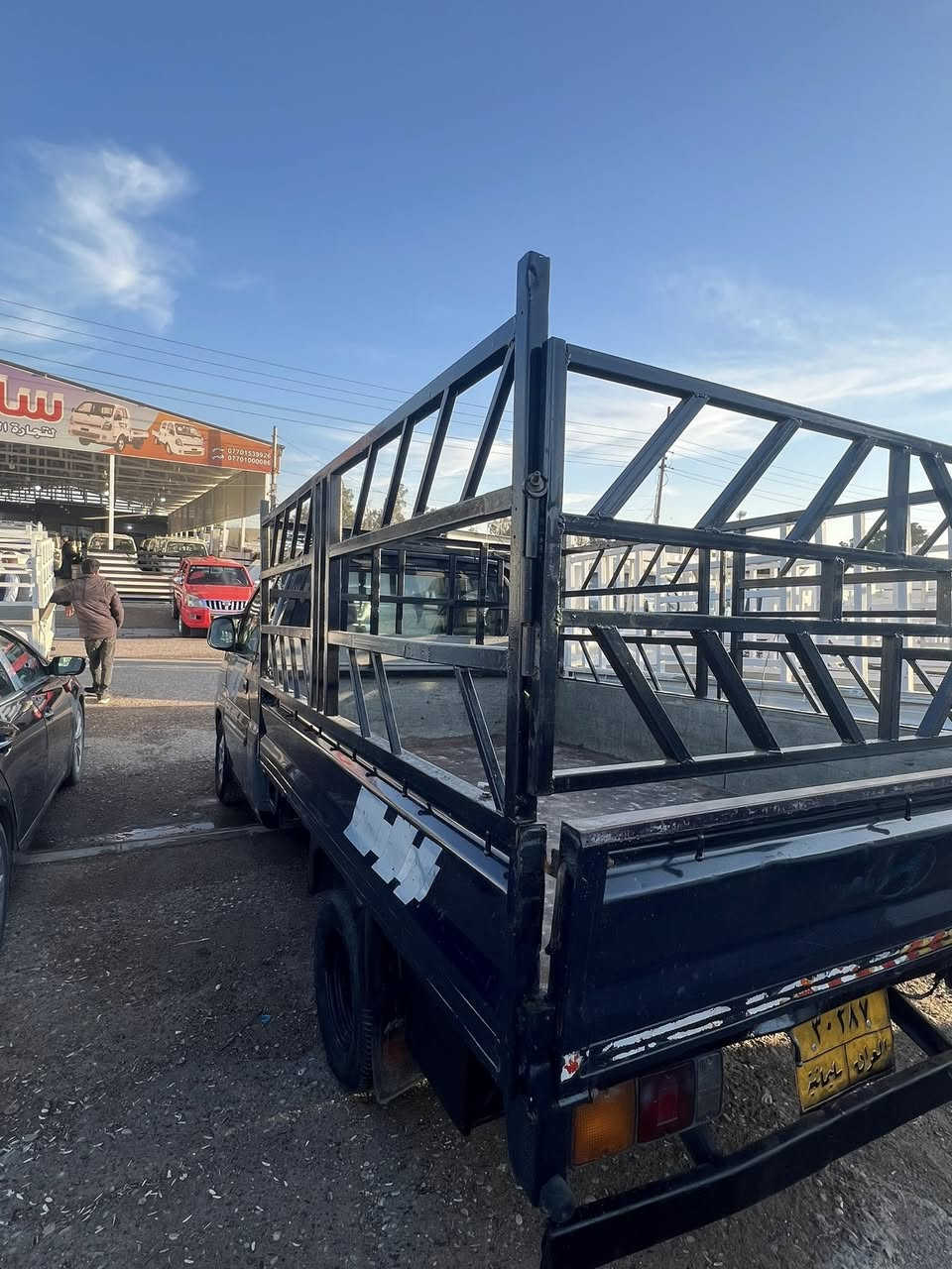 سلام عليكم بيكب فاره دبل قماره للبيع ***********
موديل 2000 بدون صبغ ضربه 
كير مكينه شرط جديد تسفيت عام لا صرف لا بخار سياره مشالله حيل حلو جاهز رقم أربيل 
العنوان كركوك رقم هاتف ***********
