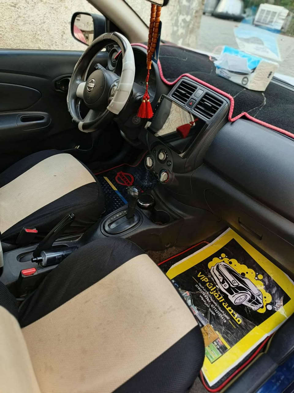 نيسان فيرسا موديل ٢٠١٤ وارد امريكي حادثه بيها باب السائق وجاملغ وبنيد سنويه تنتهي ٢٠٢٩ مكان السياره كربلاء طوريج ***********
