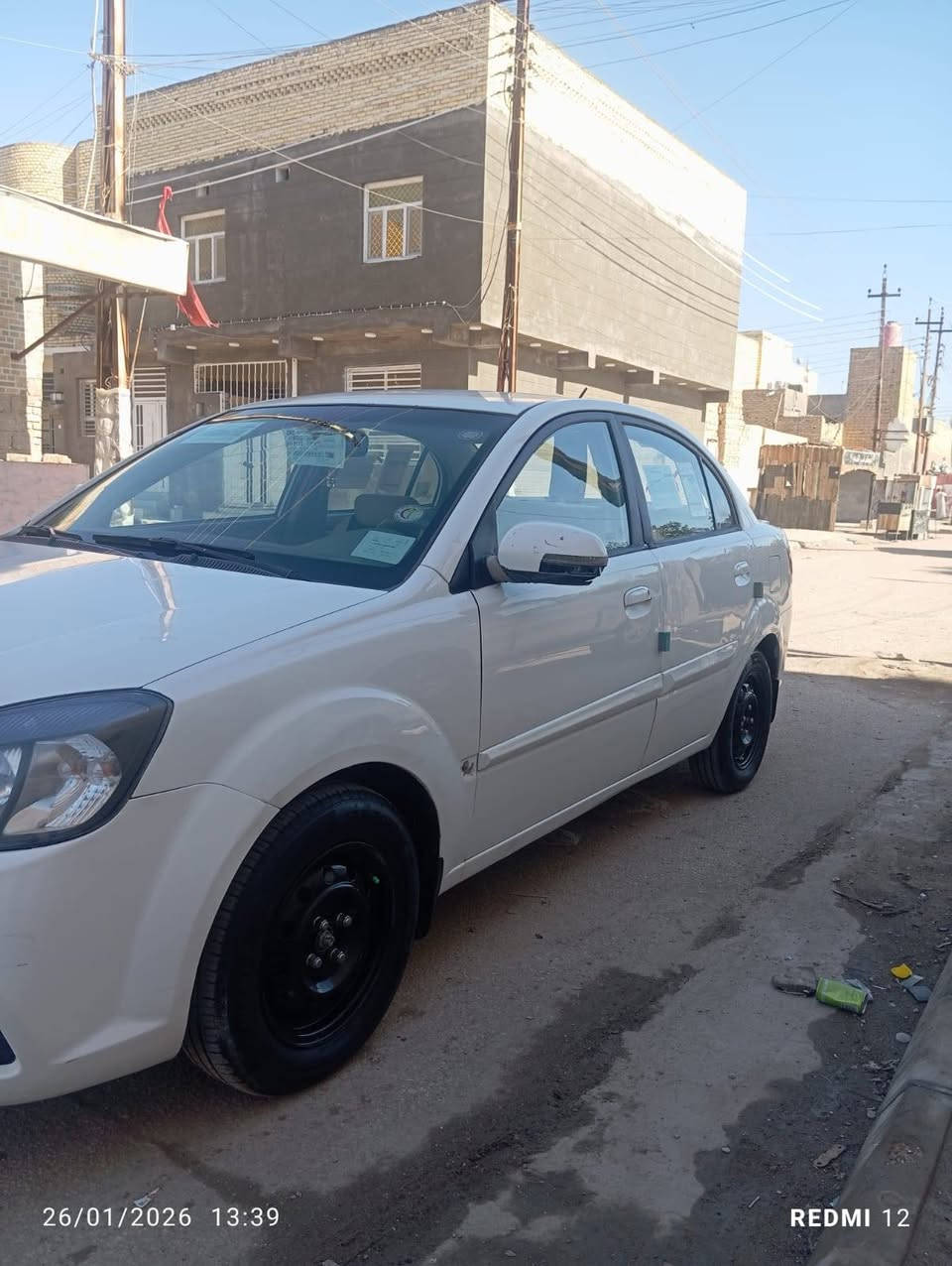 السلام عليكم كيه ريو موديل 11سياره جديده وجاهزه خير من من الله وحلوه سياره محرك 1400لا تبخير ولا تنقيص شرط كير شرط تخم تاير جديد تحكم ستيرن بيها باب الوره السايق بي رشه صبخ فقط مكان ناصريه مدينت الصدر السعر 83وبيها مجال حك الجيه المو شراي لا يتعب نفسه ويخابر رقم ***********
