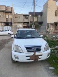 شيري تيكو ٢٠١٢ اللون ابيض رقم الماني بيها كوبون بانزين ومنظومة غاز بدو...