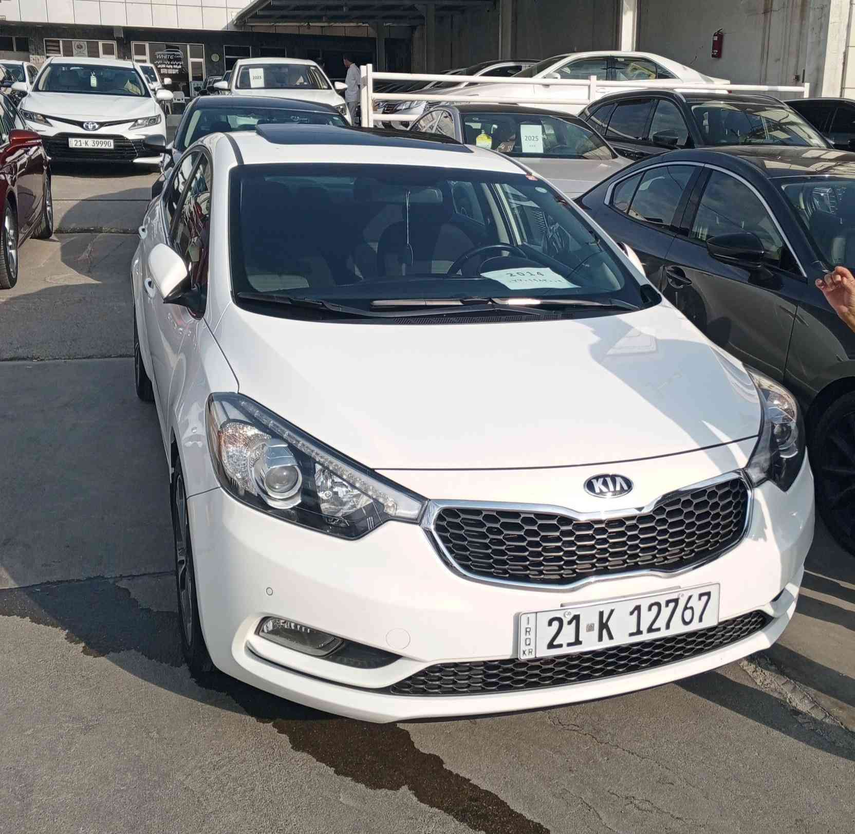 سيراتو للبيع 2014
فول مواصفات خليجي

سياره مكفوله فقط بارد قليل بلهلال الخلفي

شادلها شاشه ومسجلها لبلادي موجود

سويج حتياط وياها

تحكم ستيرن

شفتات ستيرن 

اي بي اس

حساسات اماميه خلفيه +كامره

تخم تاير ويل كب جدد 16

اشاير بلمري 

مري شفط 

تلث انضمه قياده

ماشيه 170

سياره خير من الله 

135 وبيها مجال 

مكاني بغداد 

***********
