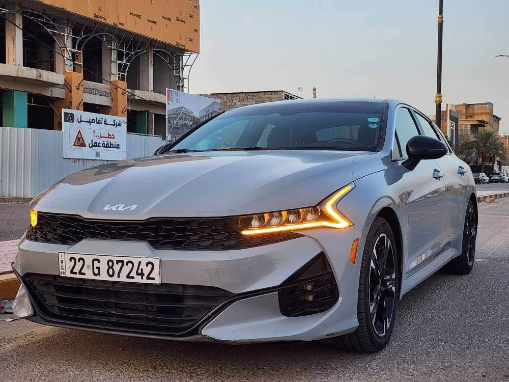 موديل 2022 gt line  k5 
السعر $173 وبيها مجال 
الون (سمنتي ) فول عدا الفتحه
بصمه تشغيل + بصمة ابواب
سايد بريك بصمه
 مثبت سرعه
‏ABS نضام 
مانع انزلاق
﻿حساس اطارات
﻿﻿بك لايت لد
﻿شاشه كبيره لمس
﻿كامره دواره
﻿كشافات اماميه
﻿شاشه عطال
﻿﻿﻿ويل كروم 18
﻿ردارات جانبيه
﻿مراقبه نقطه العمياء
﻿ردار الخطوط البيضاء
﻿اشاير باالمري
﻿كشنات جلد اسود
﻿مقعد سا ئق كهرباء
جنطه ذكيه 
﻿الايت اربع عدسات + ليد
﻿نضام قياده خمس وضعيات�usb+aux+ بلوتوث
﻿فول تحكم ستيرن
﻿كير اوتو +عادي
﻿آوتو بريك توقف تلقائي
﻿الخريطه
﻿صندوق كهربائي + صدوك ذكي
﻿زنود + ليد
﻿اوتو هولد
﻿التشغيل عن بعد
﻿تصميم خارجي رياضي
﻿نضام المحلاحه
﻿تصميم خارجي رياضي
﻿نضام المحلاحه
﻿﻿﻿مصابيح الخلفيه LED
﻿﻿﻿مصابيح ضباب LED
﻿﻿﻿﻿محرك تيربو 1600
﻿السيارة رقم اربيل الجديد الدولي
 (الحادث قطعتين خلفي بدون دواخل وبدون ايرباك سليم وبابين ملاونات ويا بدون تبديل كلهم نفسهم راجعين )
مكانها نجف 
*********** النجف, العراق
