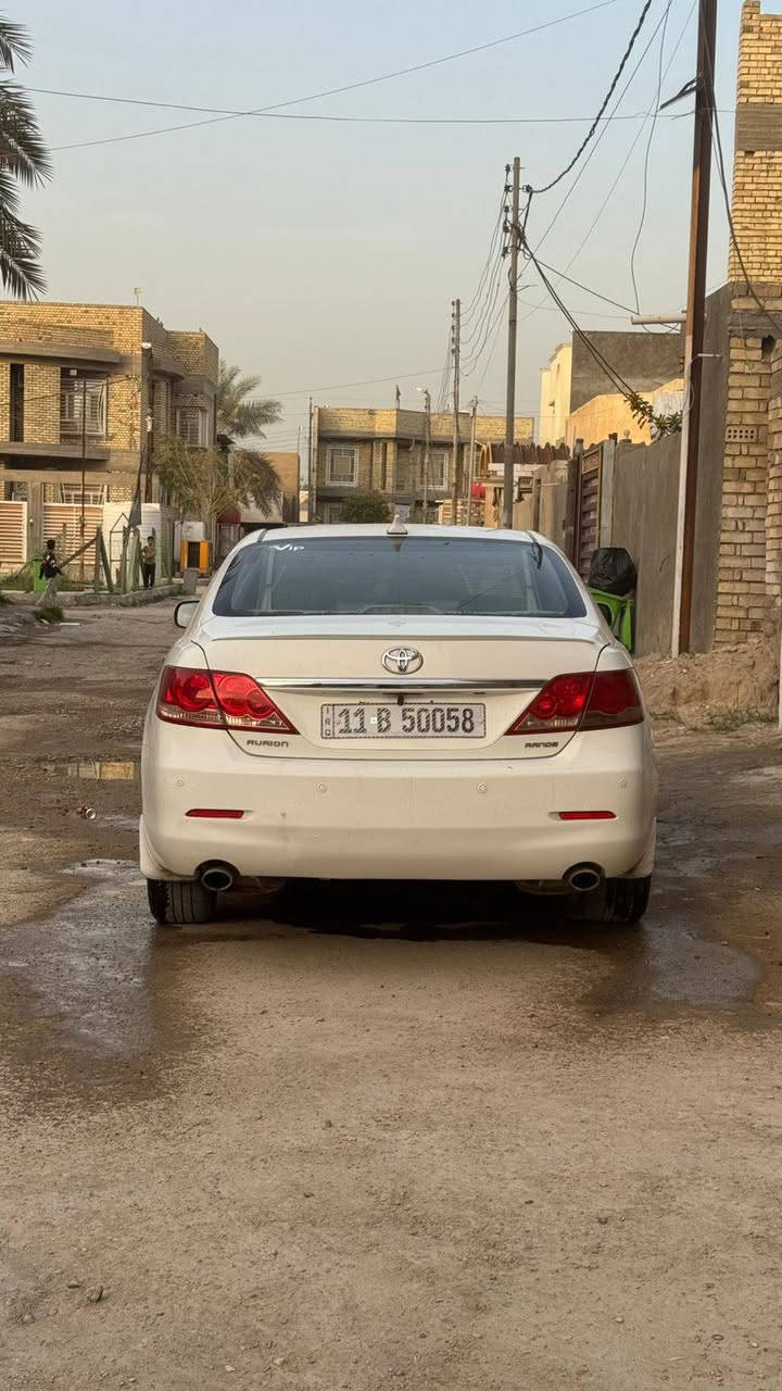 السلام عليكم
للبيع 
تويوتا أوريون 2009 ليمتد فول مواصفات 
رقم بغداد مكان السيارة بابل الهاشميه 
المواصفات بصمة ابواب +تشغيل 
فتحة 
بردة خلفية كهرباء 
كشنات الامامية كهرباء 
شاشة اندرويد كامرة خلفية دوارة 
حساسات خلفية 
تحكم ستيرن مع كروز سرعة 
عينة ليزرية مع شاشة كشف العطلات 
تخم تاير حدادة كير محرك خير من الله 
تبريد قطعتين شغال 
السونار مرفق 
السعر 108
‏‪***********‬‏
