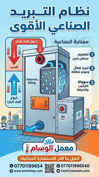 يوجد لدينا جميع الاحجام جلرات تبريد للاستفسار الاتصال على الرقم 077011...