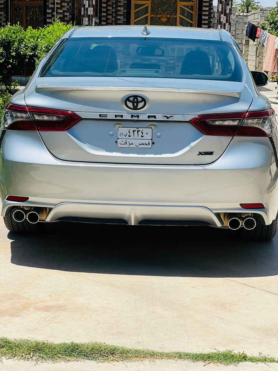 السلام عليكم من رخصت مدير لاكروب سيارة كامري للبيع موديل 2024 مرقم بغداد كامله ماشيه 20الف ميل xseفول موصفات عدة الفتحه العنوان ديالى بعقوبه رقم الهاتف ***********
