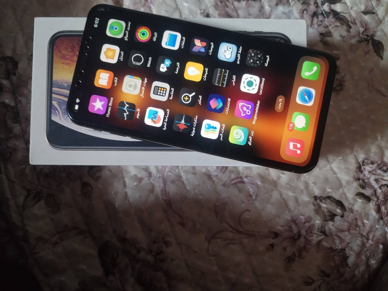 ذاكره ٢٥٦
مبدل شاشه شرط اصليه
الجهاز فول كلشي بي شغال
فقط الفيس ايدي ما يشتغل
وفطور بل ضهر مثل ما موضوح بل صوره 
بطاريه الاصليه مالته نسبه 75
سعر 130 الف


**إذا كنت صاحب هذا الإعلان وتريد حذفه لأي سبب، رجاءا أرسل رسالة إلى الدعم الفني**