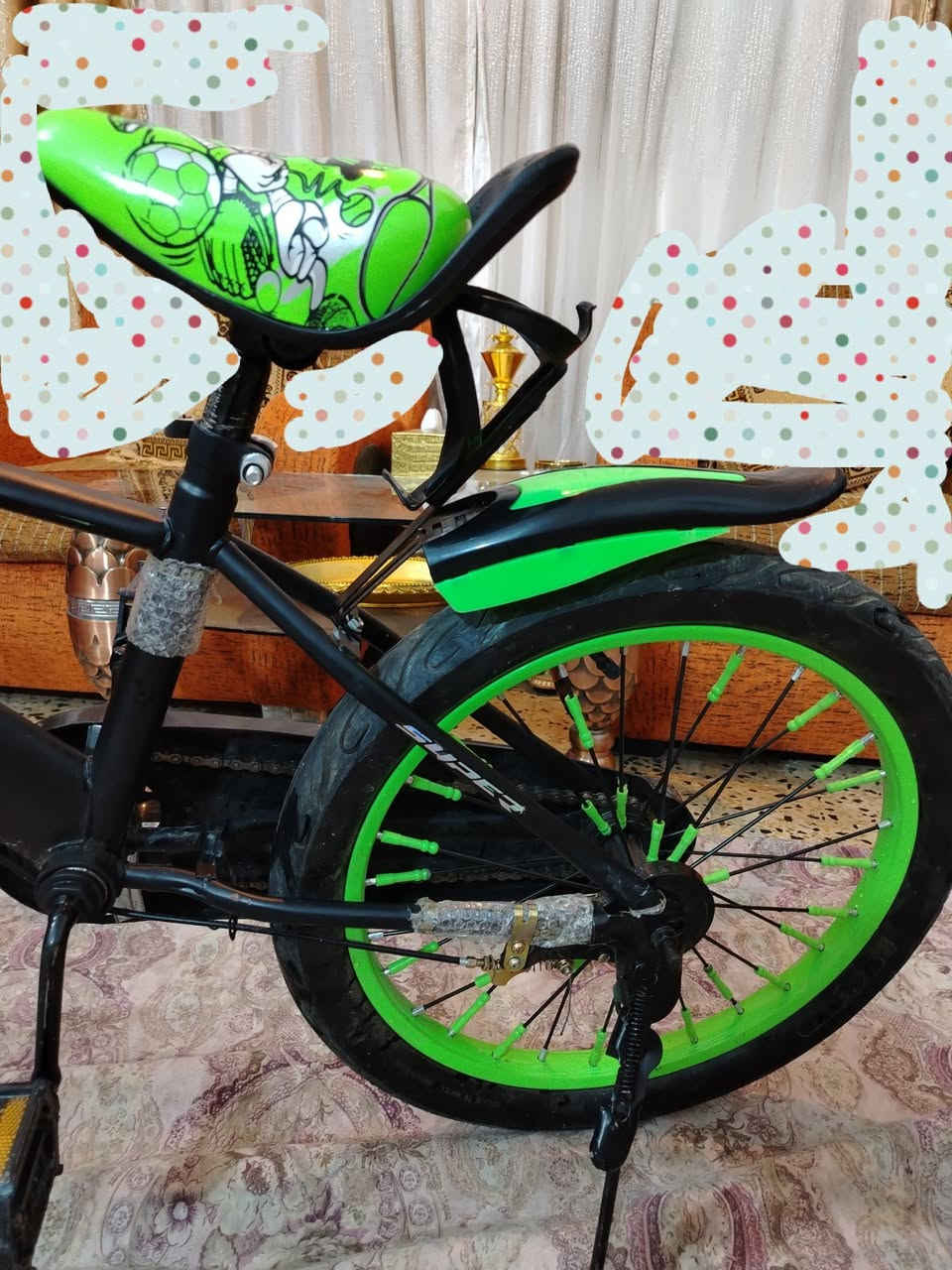 بايسكل للبيع حجم 20 مستخدم اسبوع واحد فقط سعره 50 قفل


**إذا كنت صاحب هذا الإعلان وتريد حذفه لأي سبب، رجاءا أرسل رسالة إلى الدعم الفني**