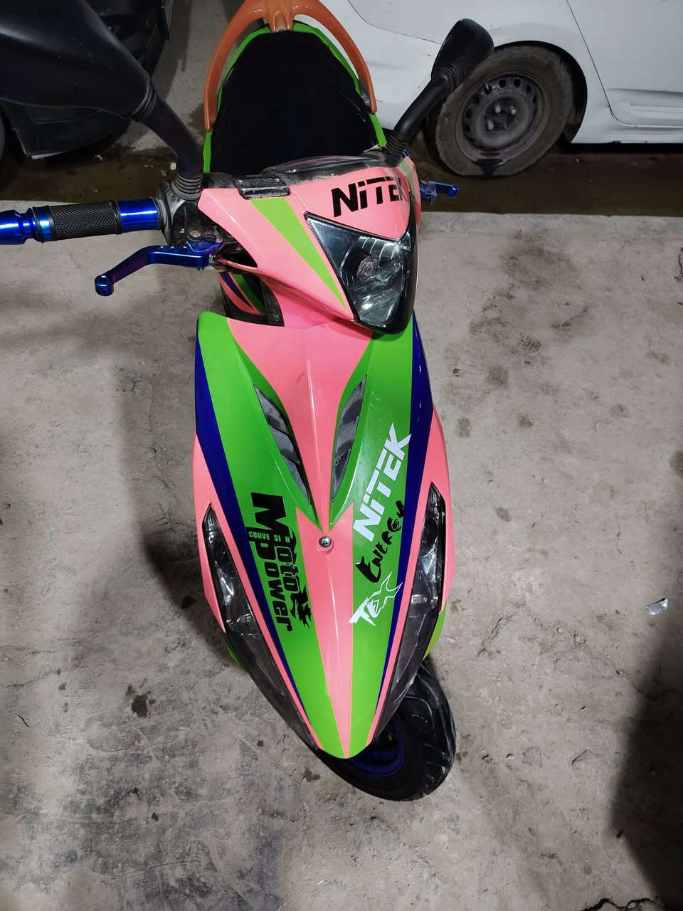 السلام عليكم
للبيع ماكس مضلع دراجة مكفولة كفالة عامة اي نقص مابيهة برغي ممفتوح بالمكينة دراجة عليهة تزويد كفرات ويلات مشيف ويدات ويدات بريك دراجة احلة من صور تجي وتفحص وتكلب وتقتنع يالة تاخذهة كهربائيات كلهة شغالة 
ويلاتهة البلادية موجودة انطيهن وية الدراجة السعر 550 مكاني دورة ميكانيك شراي اتصل على رقم وبيك خير وتدلل *********** بي واتس اب
